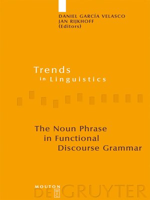cover image of The Noun Phrase in Functional Discourse Grammar